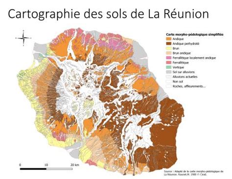 Les sols de La Réunion .
